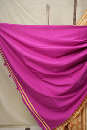 Orange HBP Cotton Saree - SROCS2998