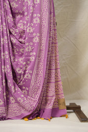 Pastel Pink HBP Cotton Saree - SRPPCS3000