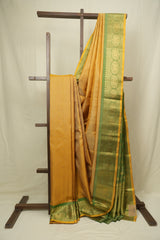 Golden Gadwal Silk Saree - SRGGSS649