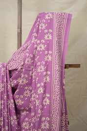 Pastel Pink HBP Cotton Saree - SRPPCS3000