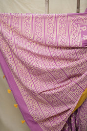 Pastel Pink HBP Cotton Saree - SRPPCS3000