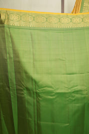 Golden Gadwal Silk Saree - SRGGSS649