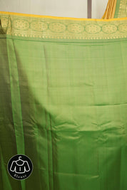 Golden Gadwal Silk Saree - SRGGSS649