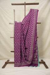 Rani Pink HBP Cotton Saree - SRRPCS2999