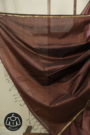 Peanut Pink Maheshwari Saree - SRPPMS1225