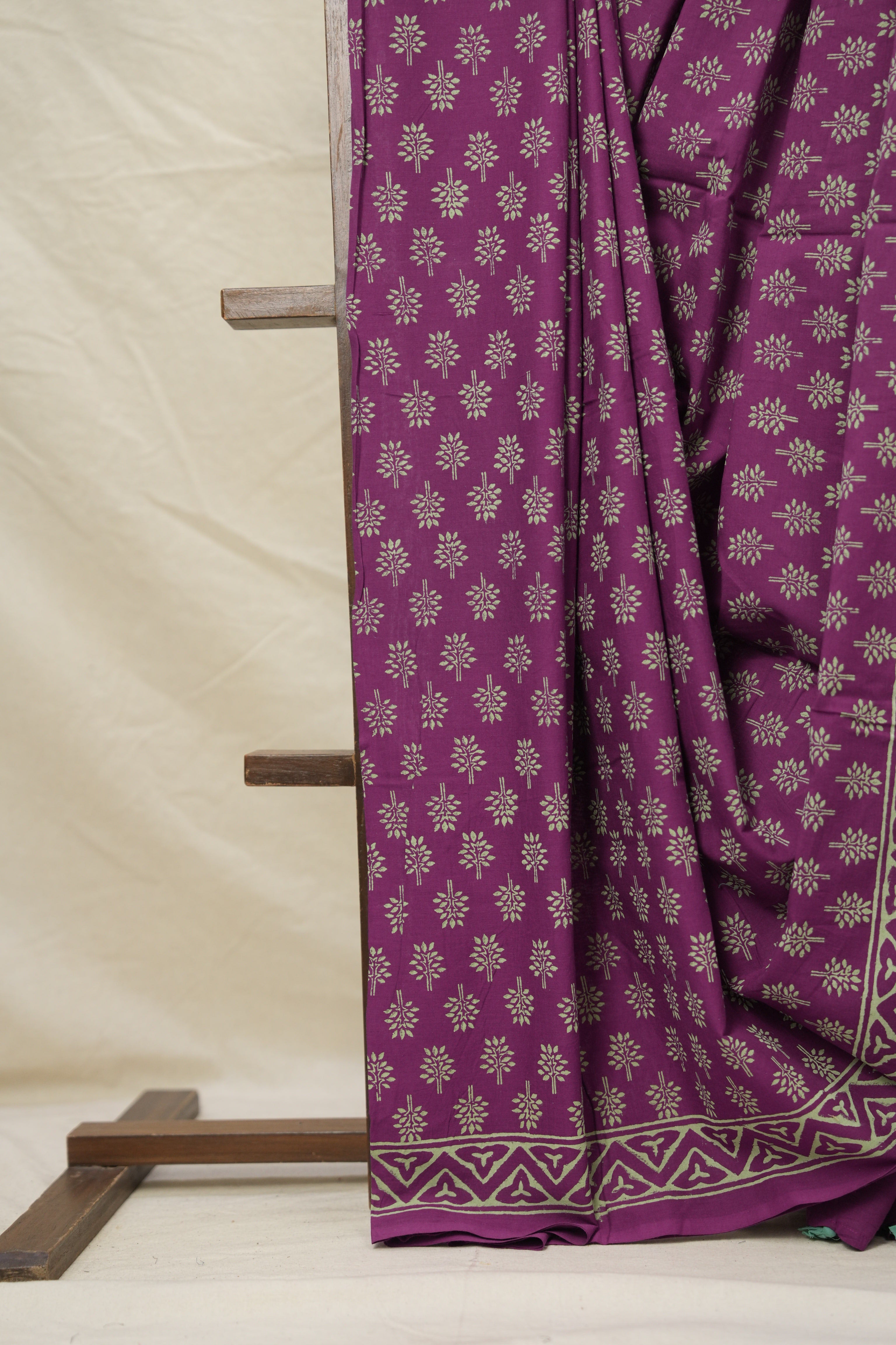 Rani Pink HBP Cotton Saree - SRRPCS2999