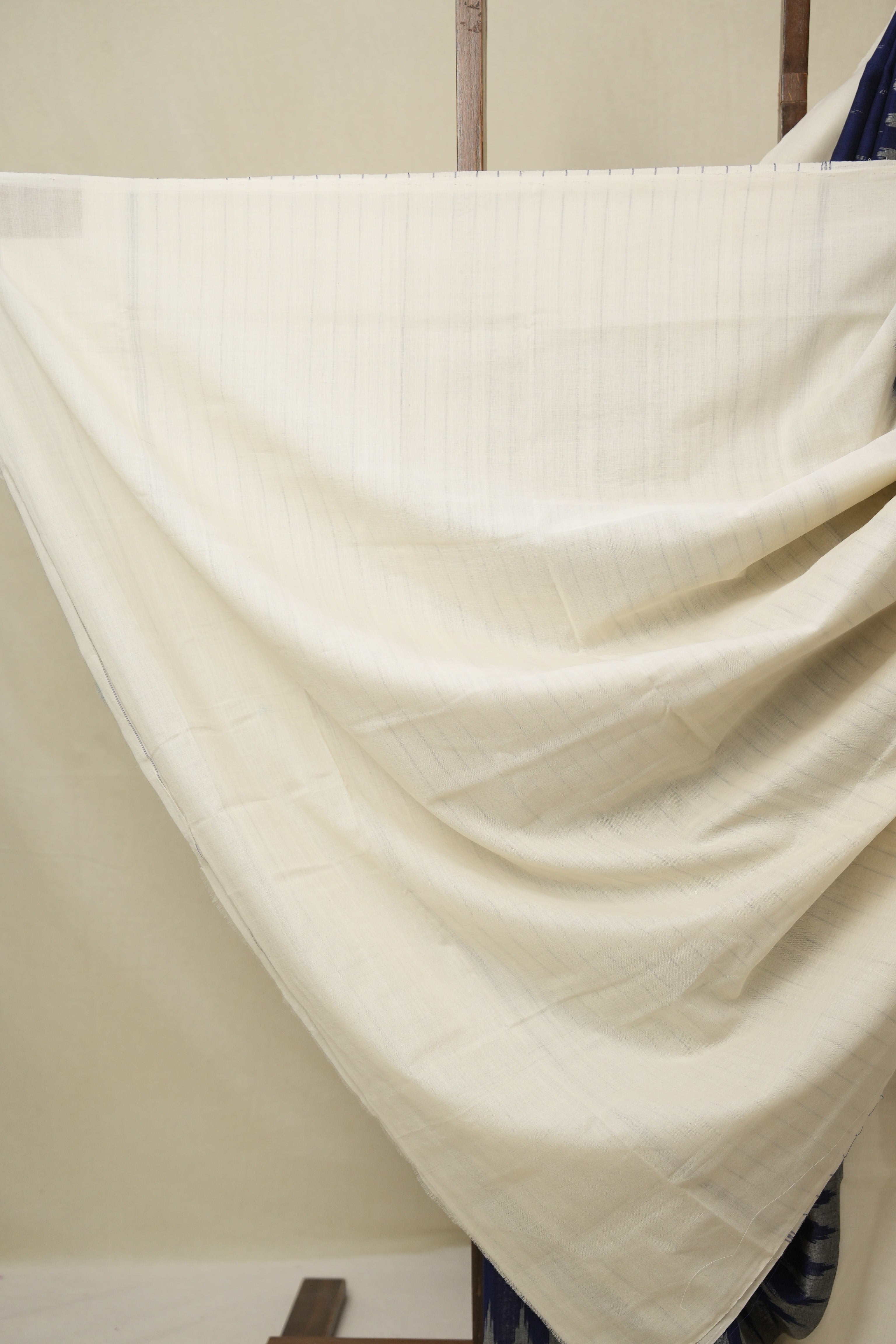 Nevy Blue Pochampalli Cotton Ikat Saree - SRNBPCIS679