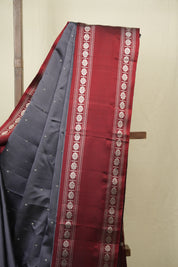 Grey Gadwal Silk Saree - SRGGSS648