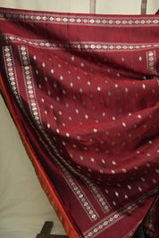 Grey Gadwal Silk Saree - SRGGSS648
