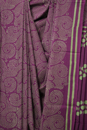 Rani Pink HBP Cotton Saree - SRRPCS2987