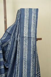 Blue HBP Tussar Silk Saree - SRBHTSS753