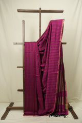 Pink Maheshwari Saree - SRPMS1218