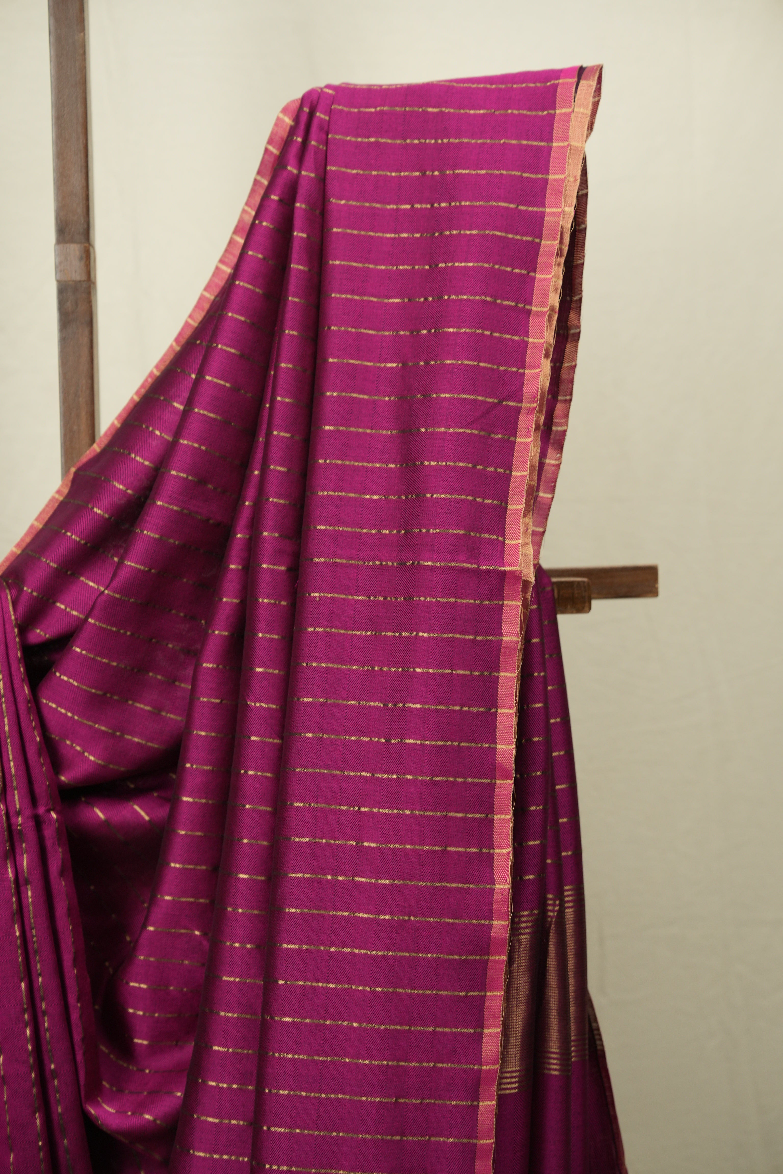 Pink Maheshwari Saree - SRPMS1218