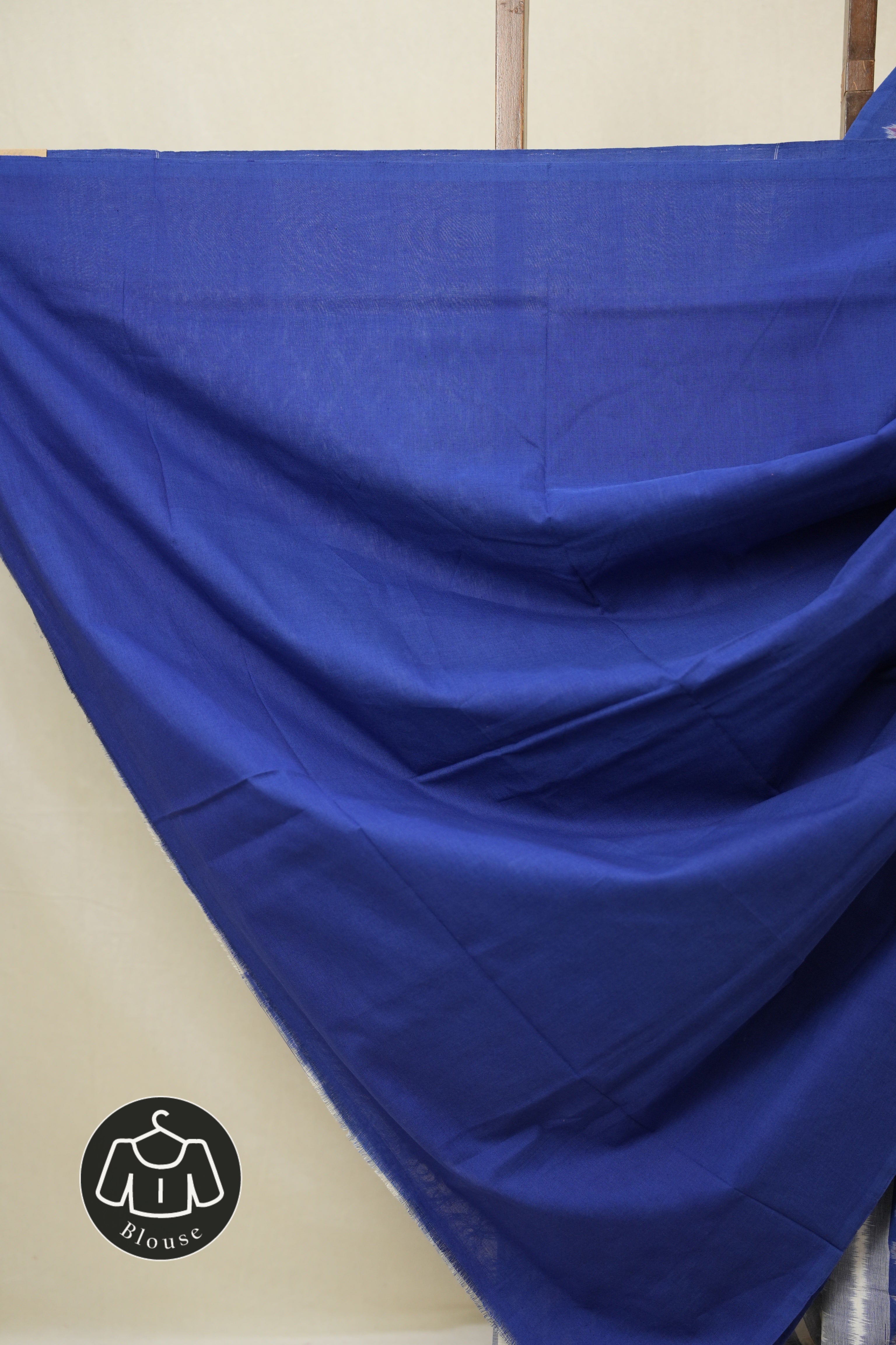 Light Blue Pochampalli Cotton Ikat Saree - SRLBPCIS684