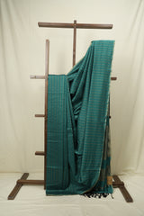 Green Maheshwari Saree - SRGMS1213