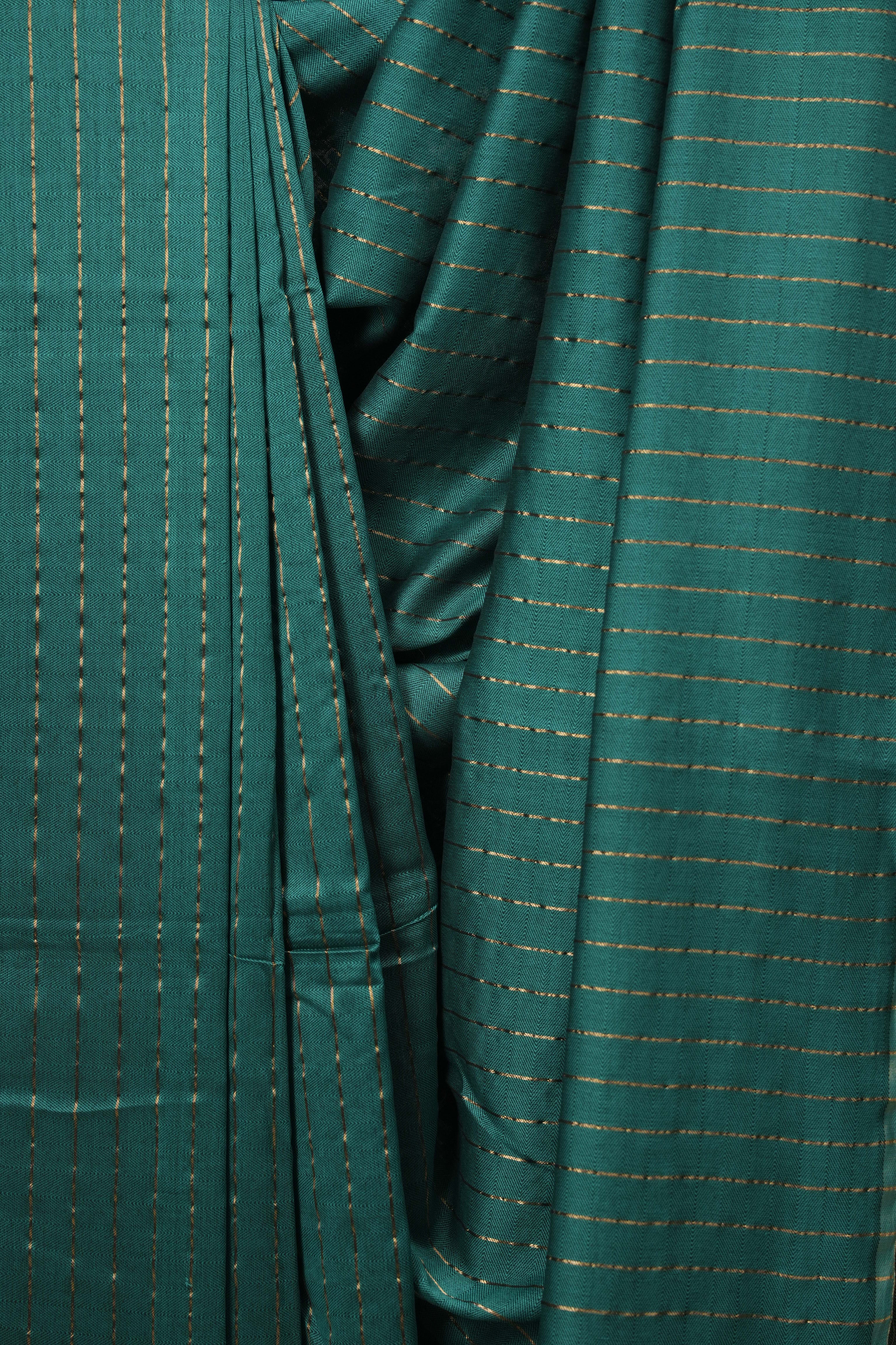 Green Maheshwari Saree - SRGMS1217