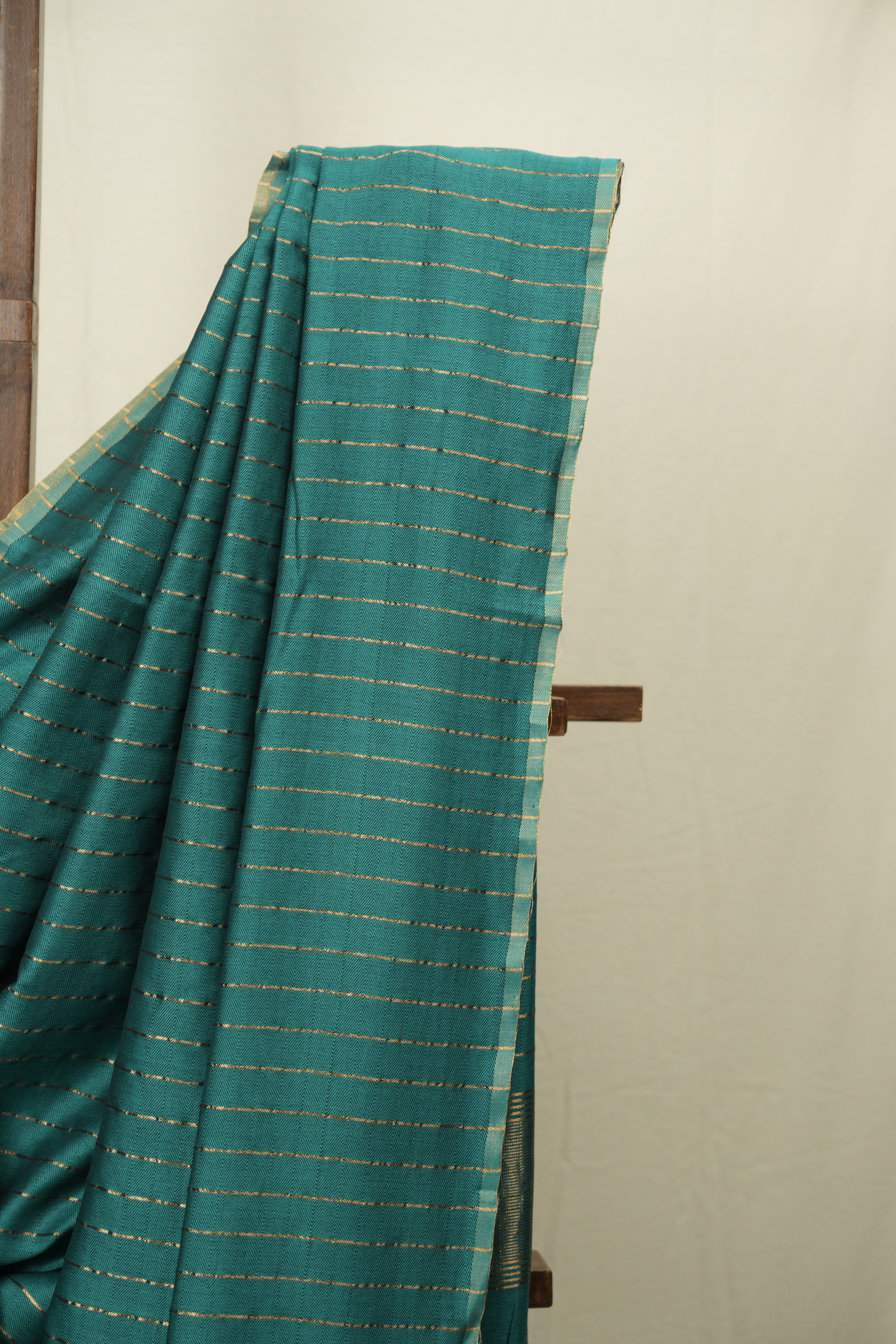 Green Maheshwari Saree - SRGMS1217