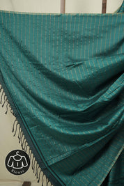 Green Maheshwari Saree - SRGMS1217