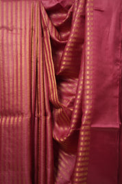 Onion Pink Tussar Silk Saree - SROPTSS1752