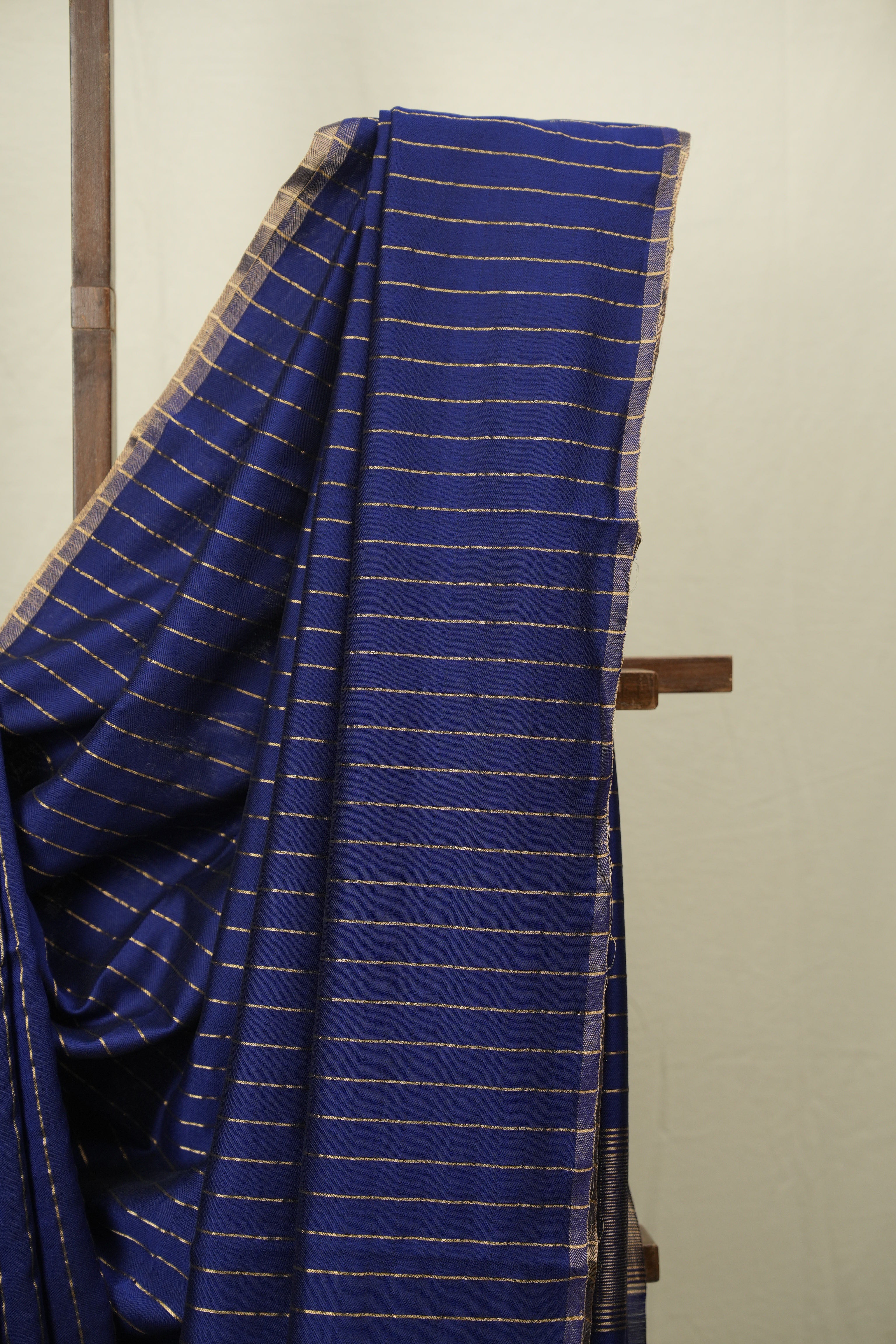 Blue Maheshwari Saree - SRBMS1216