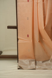 Peach Maheshwari Saree - SRPMS1183