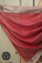 Peach Maheshwari Saree - SRPMS1183