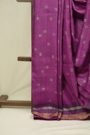 Pink  HBP Tussar Silk Saree - SRPHTSS756