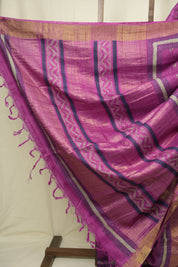 Pink  HBP Tussar Silk Saree - SRPHTSS756