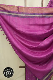 Pink  HBP Tussar Silk Saree - SRPHTSS756
