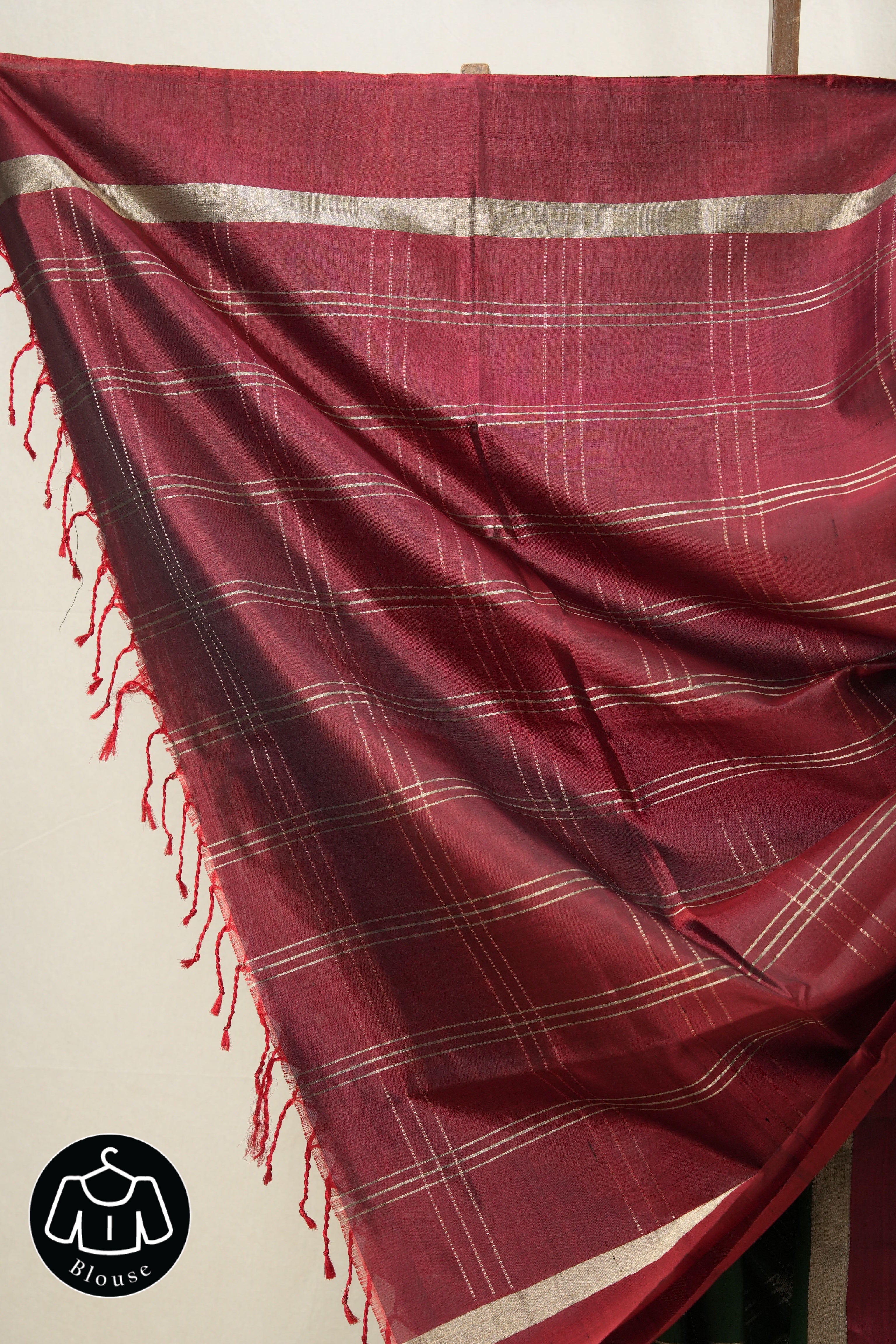 Bottle Green Soft Silk Saree - SRBGSSS401