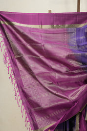 Purple Soft Silk Saree - SRPSSS402