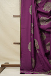 Magenta HBP Cotton Saree - SRMCS3038