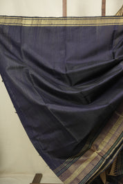 Sand Brown Raw Silk Saree - SRSBRSS1149