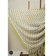 Pista Green HBP Georgette Saree - SRPGHGS05