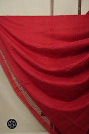 Black Pochampalli Cotton Ikat Saree - SRBPCIS722