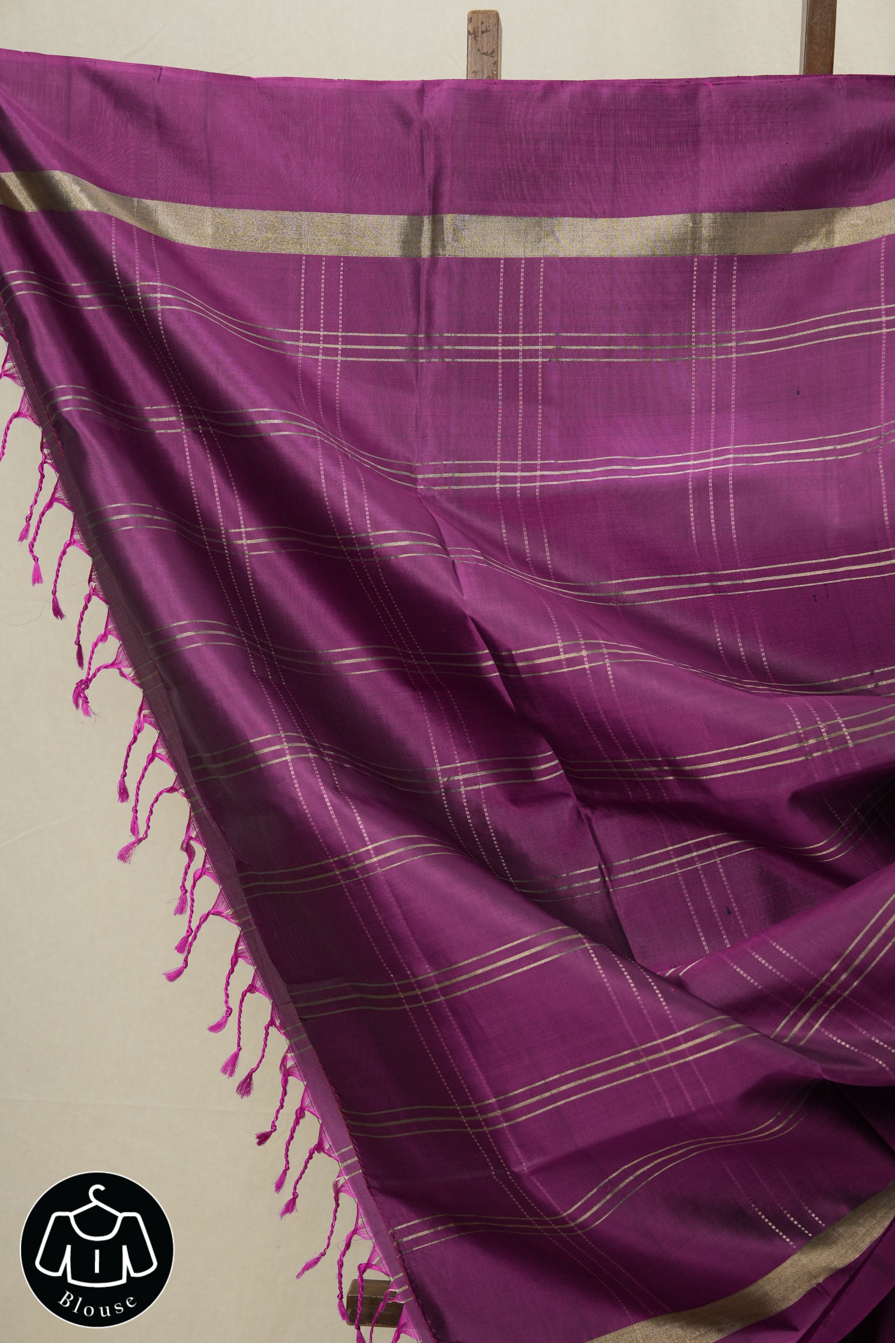 Brown Soft Silk Saree - SRBSSS397