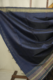Dark Gold Raw Silk Saree - SRDGRSS1150