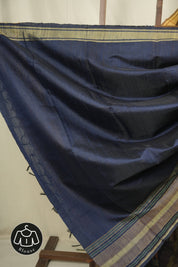 Dark Gold Raw Silk Saree - SRDGRSS1150