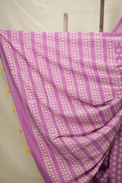 Light Purple HBP Cotton Saree - SRLPCS3051