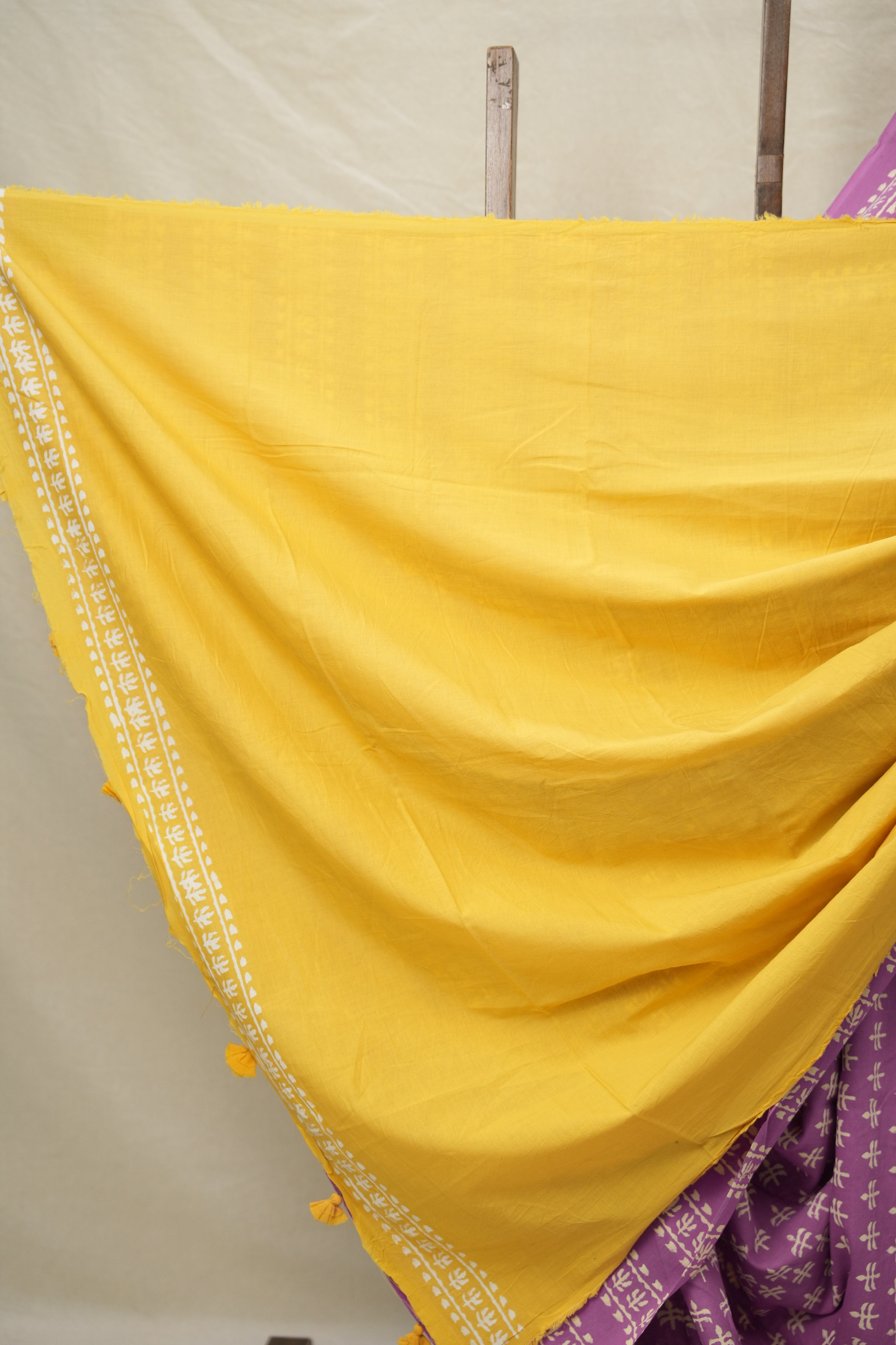 Light Purple HBP Cotton Saree - SRLPCS3051