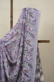 Lavender HBP Georgette Saree - SRLHGS03