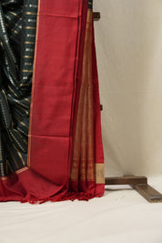 Dark Green Soft Silk Saree - SRDGSSS314