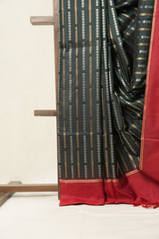 Dark Green Soft Silk Saree - SRDGSSS314