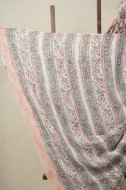 Peach HBP Georgette Saree - SRPHGS04