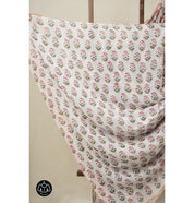 Peach HBP Georgette Saree - SRPHGS04