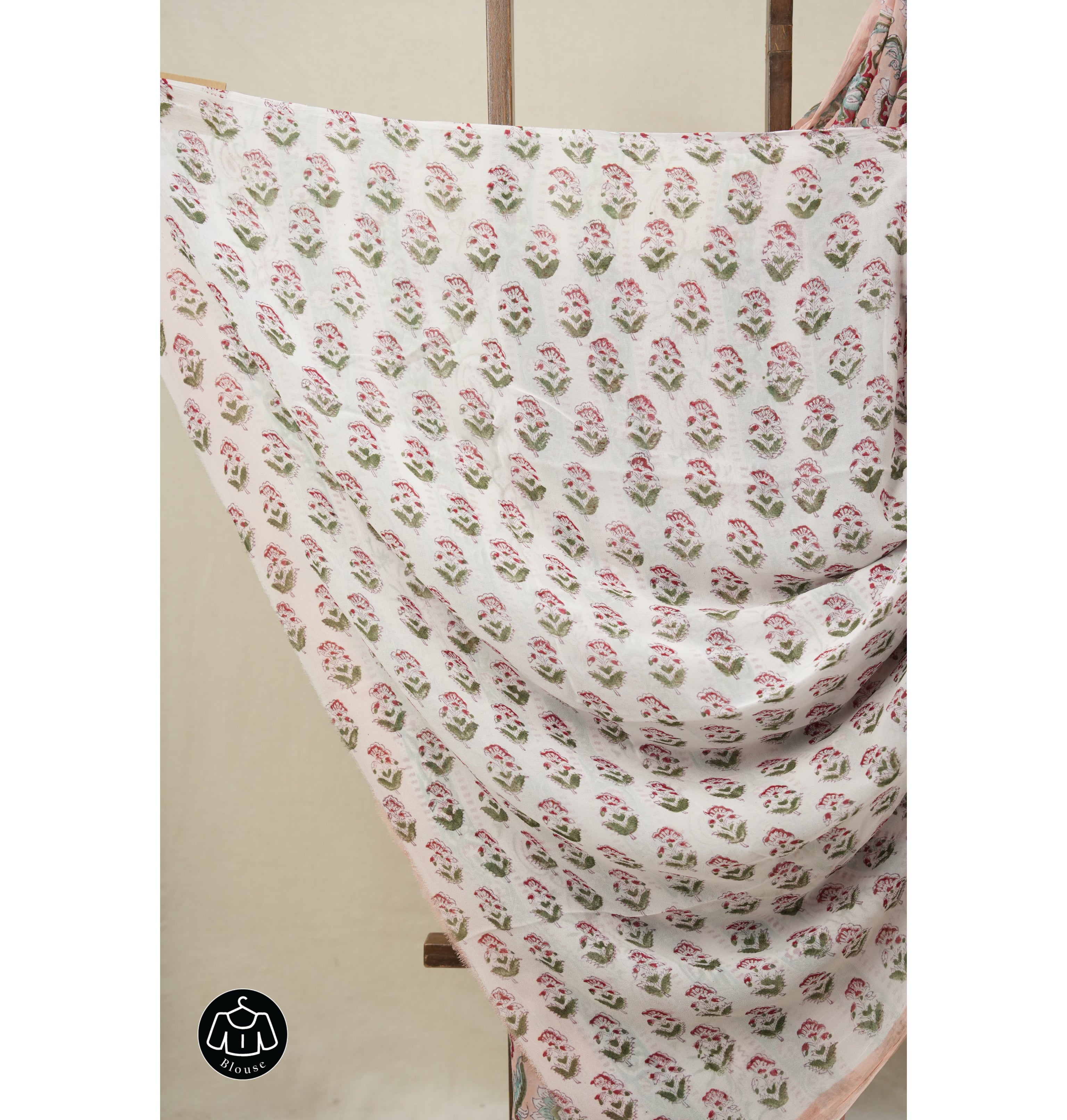 Peach HBP Georgette Saree - SRPHGS04