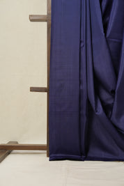 Navy Blue Soft Silk Saree - SRNBSSS377