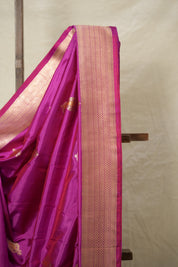 Rani Pink Banarasi Silk Saree - SRRPBSS017