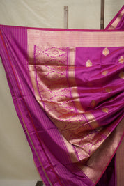 Rani Pink Banarasi Silk Saree - SRRPBSS017