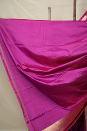 Rani Pink Banarasi Silk Saree - SRRPBSS017